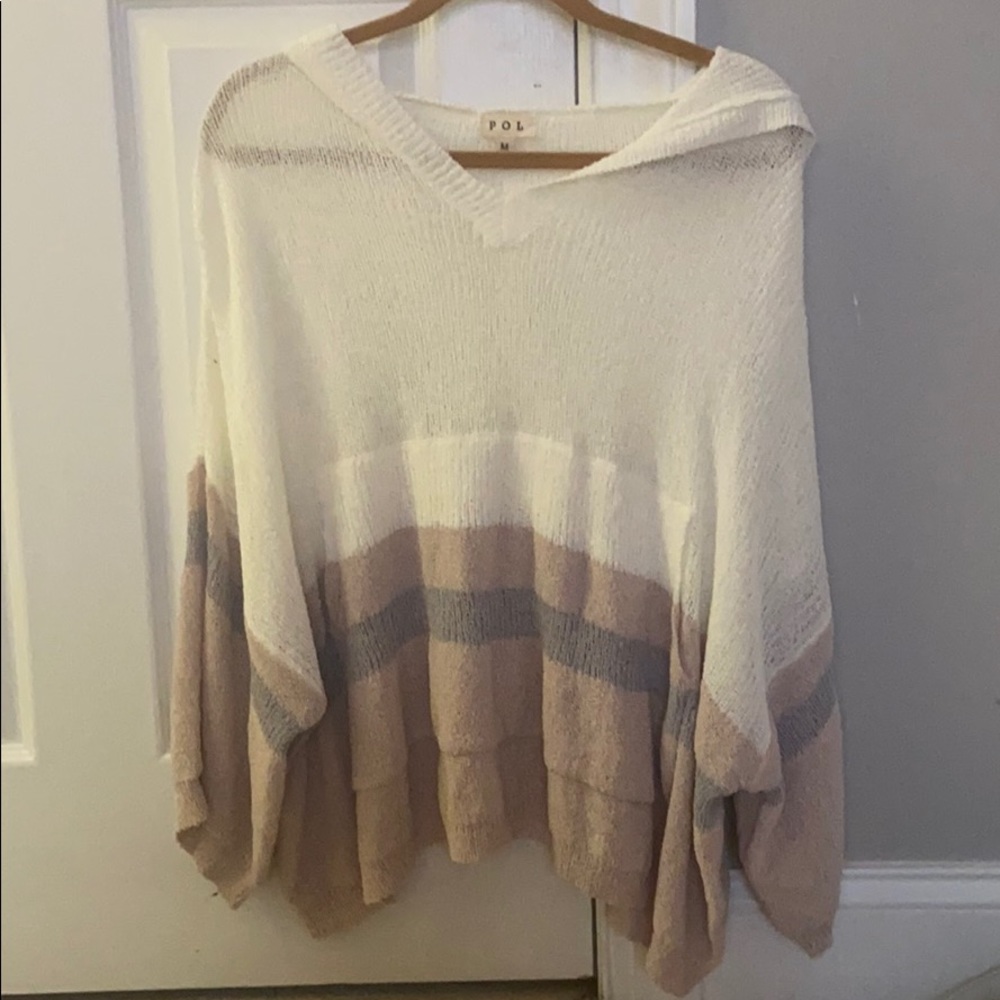 Color block sweater